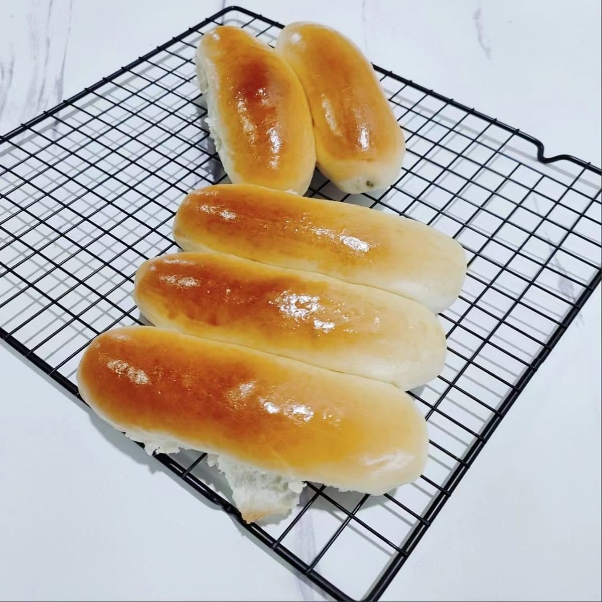 Multi-Functional Cooling Racks - Baking Cooling Racks - Cookie Cooling Racks for Kitchen, Grill Cooling Rack for, Baking Meat, Great for Cooling Biscuits/Bread/Paper Cups Cakes (1PCS 11x9.8)