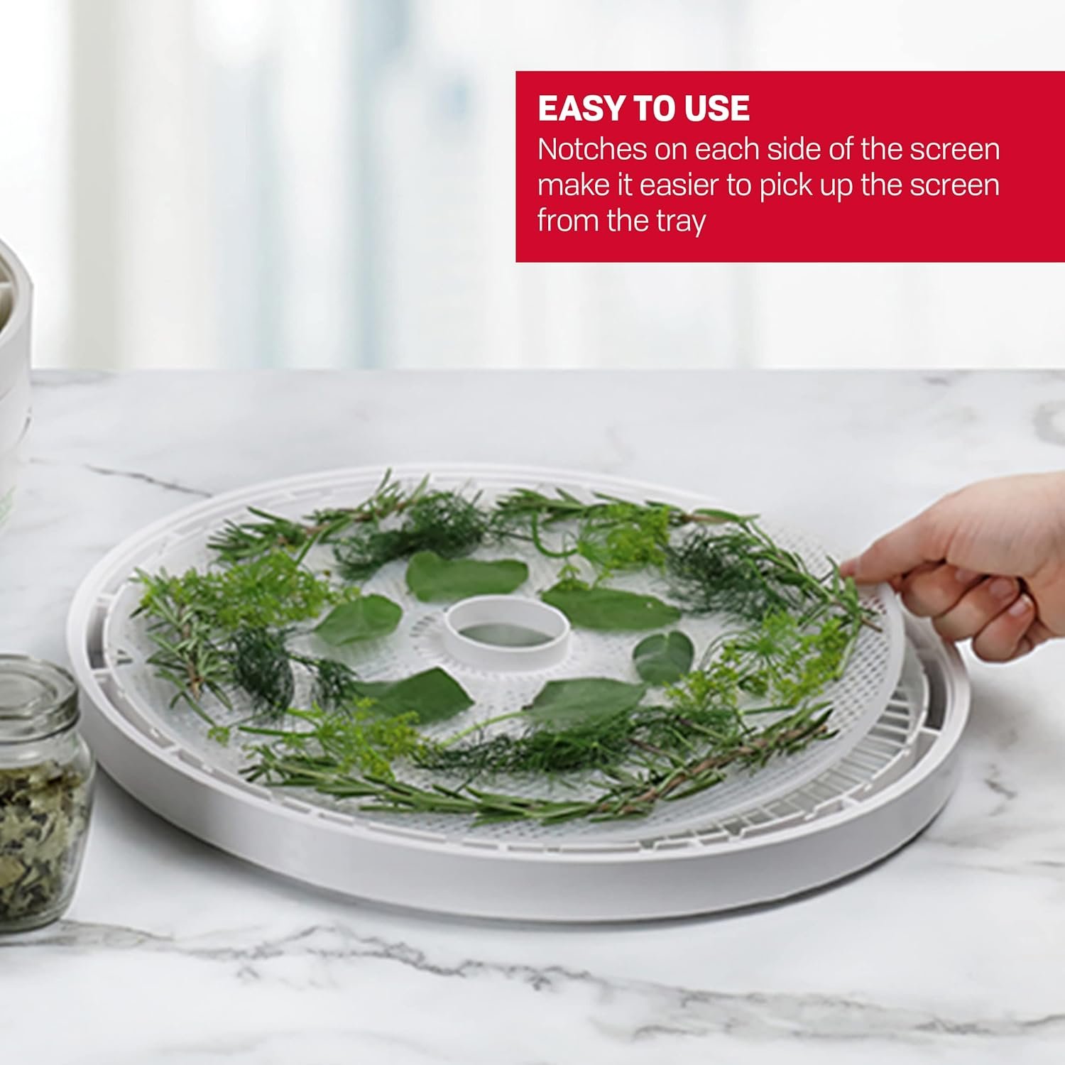 Nesco MS-2-6 Round Mesh 15 1/2 Clean-A- Screens Fits Food Dehydrators 2 Pack Nesco MS-2-6 Round Mesh 15 1/2 Clean-A- Screens Fits Food Dehydrators 2 Pack