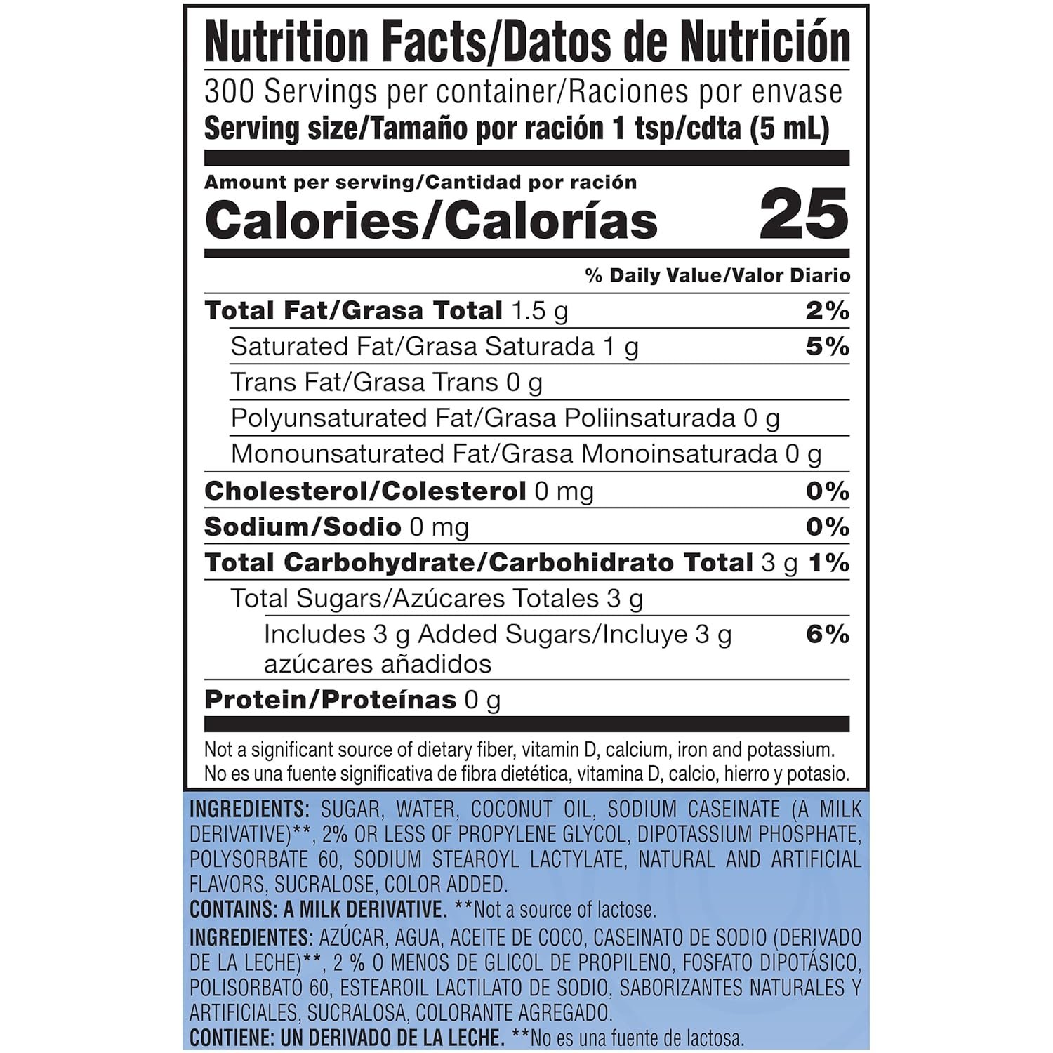Nestle Coffee Mate Coffee Creamer, French Vanilla, Concentrated Liquid Pump Bottle, Non Dairy, No Refrigeration, 50.7 Ounces