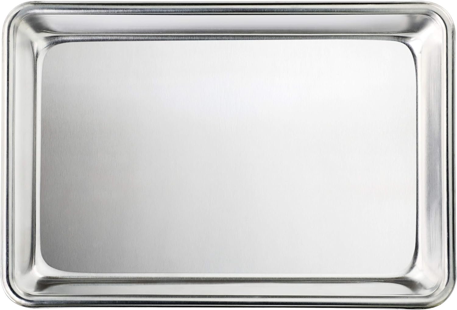New Star Foodservice | Commercial-Grade Bun/Sheet Pan 18-Guage (9 x 13 x 1 inch (Quarter Size))