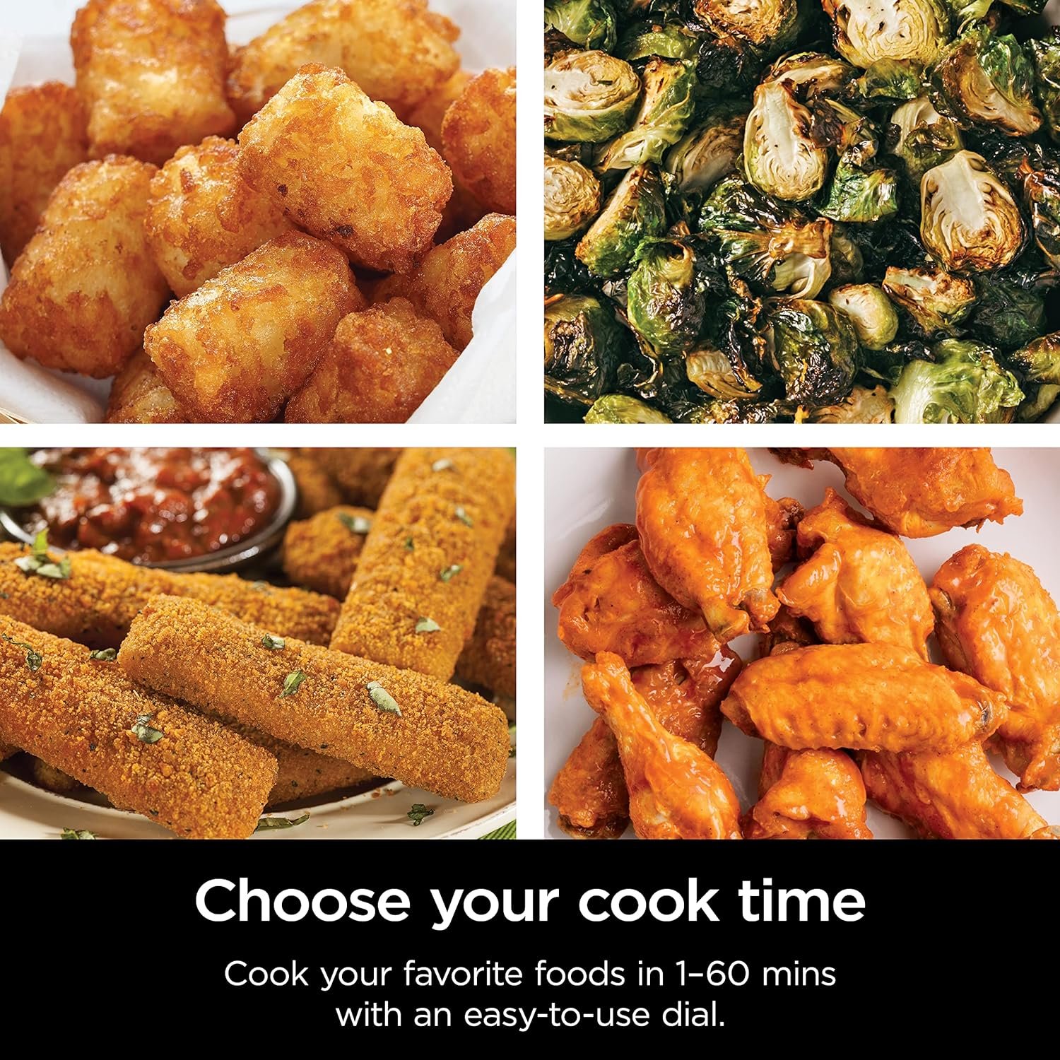 Ninja AF080 Mini Air Fryer, 2 Quarts Capacity, Compact, Nonstick, with Quick Set Timer, Grey Ninja AF080 Mini Air Fryer, 2 Quarts Capacity, Compact, Nonstick, with Quick Set Timer, Grey