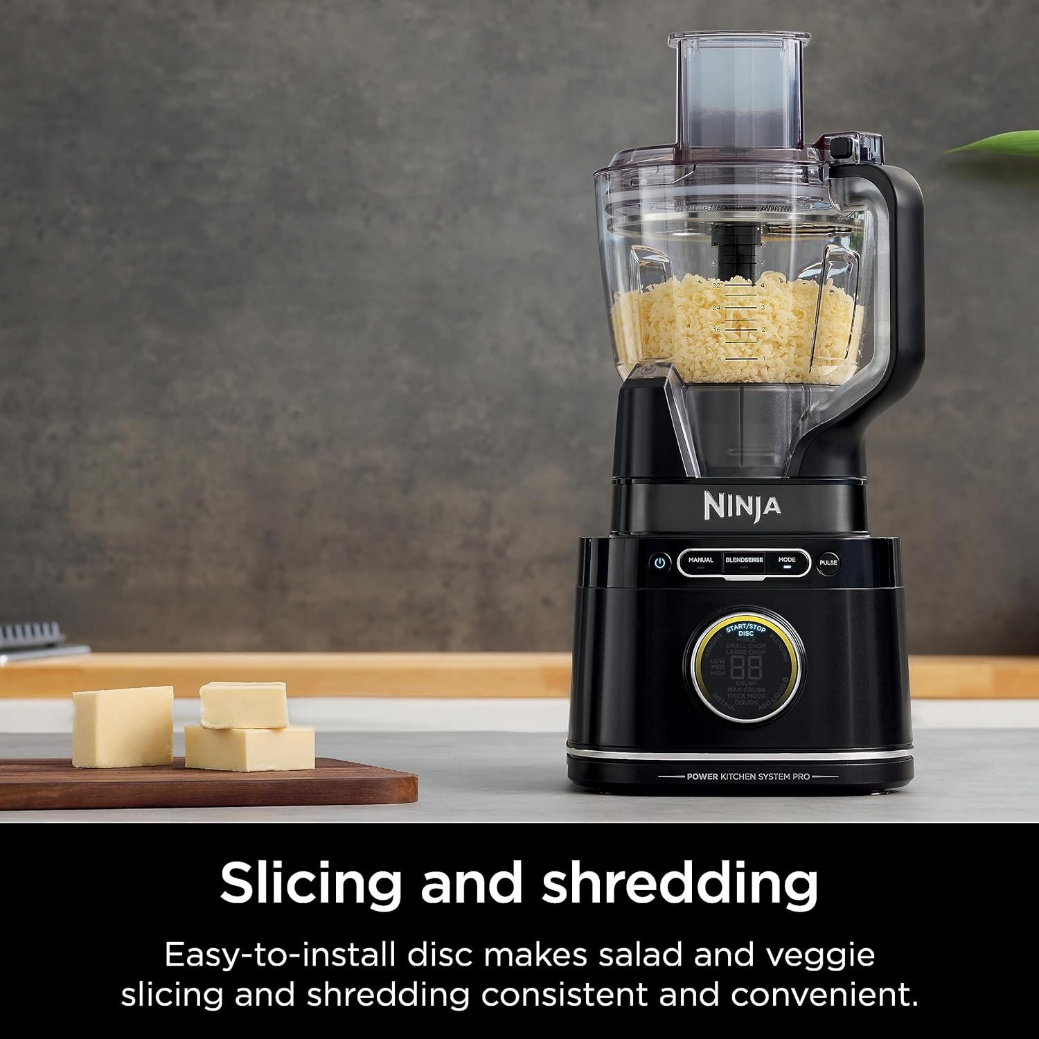 Ninja TB401 Detect Kitchen System Power Blender + Processor Pro, BlendSense Technology, Blender, Chopping Smoothies, 1800 Peak Watts, 72 oz. Pitcher, 64 oz. Food Processor, 24 oz. To-Go Cup, Black Ninja TB401 Detect Kitchen System Power Blender + Processor Pro, BlendSense Technology, Blender, Chopping Smoothies, 1800 Peak Watts, 72 oz. Pitcher, 64 oz. Food Processor, 24 oz. To-Go Cup, Black