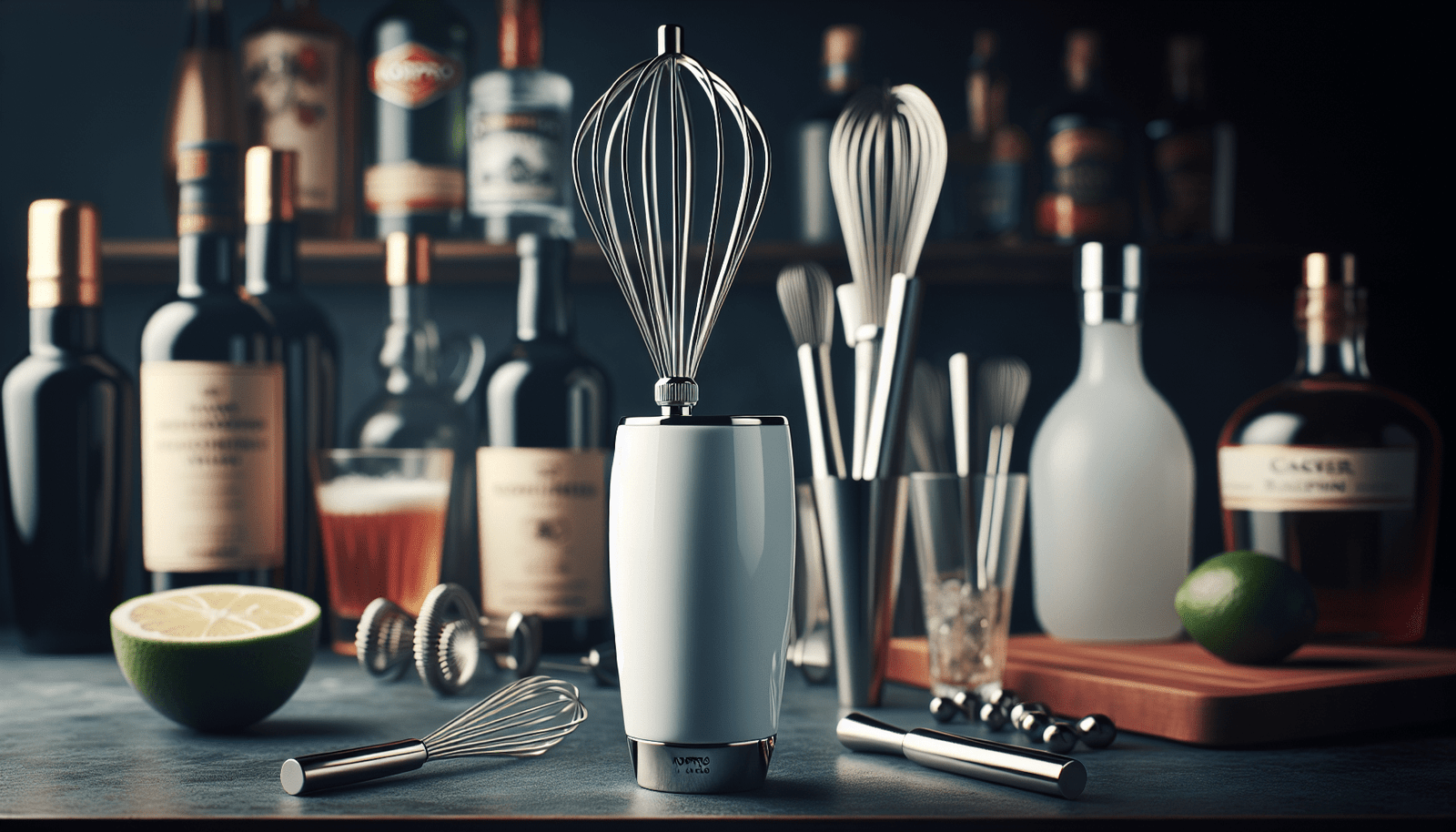 Norpro Cocktail Whisk (1, 1 Ounce), White Norpro Cocktail Whisk (1, 1 Ounce), White