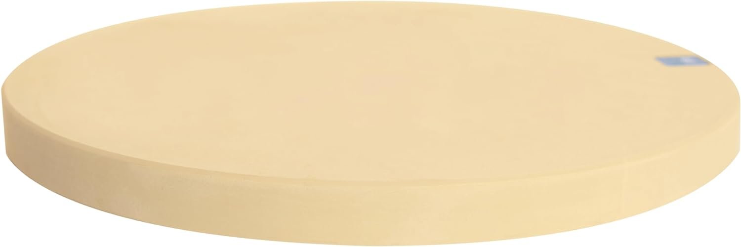 NoTrax 8 x 8 x 0.5 Sani-Tuff T45 Natural Rubber Cutting Board, Non-Skid Professional-Grade, Made in USA, T45S2008BF