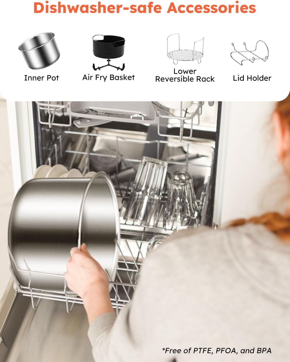 Nuwave Duet Air Fryer and Electric Pressure Cooker Combo with 2 Switchable Lids, 300 FoolProof One-Touch Presets, CrispTender Tech, 6QT Heavy-duty Stainless Steel Pot, 15+ Safety Features, Max 105Kpa Nuwave Duet Air Fryer and Electric Pressure Cooker Combo with 2 Switchable Lids, 300 FoolProof One-Touch Presets, CrispTender Tech, 6QT Heavy-duty Stainless Steel Pot, 15+ Safety Features, Max 105Kpa