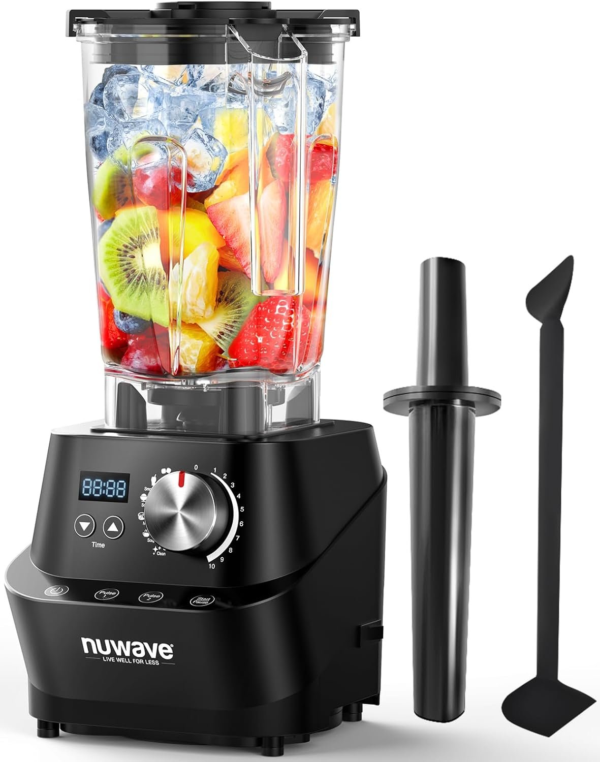 Nuwave Infinity Moxie 64oz Blender - Professional Grade, Self-Cleaning, BPA-Free