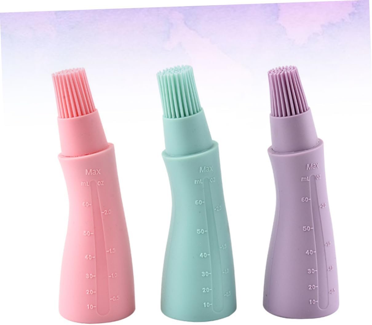 OFFSCH 3pcs Oil Bottle Brush Cooking Oil Dispenser Baking Brush High Pastry Brush Bbq Brush Sauteing Brush Oil Brush for Barbecue Silicone Oil Brush Baking Tools With Scale OFFSCH 3pcs Oil Bottle Brush Cooking Oil Dispenser Baking Brush High Pastry Brush Bbq Brush Sauteing Brush Oil Brush for Barbecue Silicone Oil Brush Baking Tools With Scale