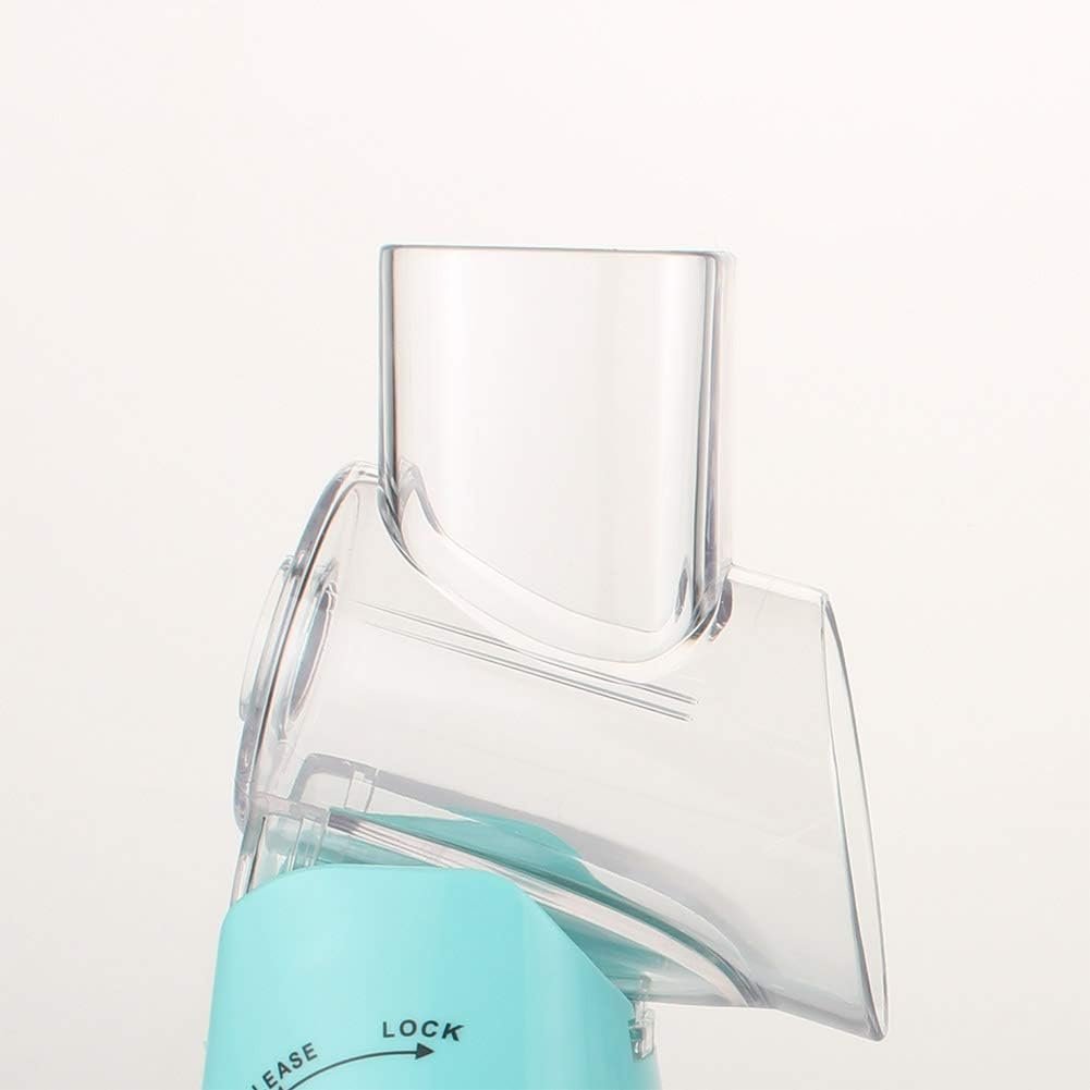 Ourokhome Rotary Cheese Grater Attachment Transparent Barrel