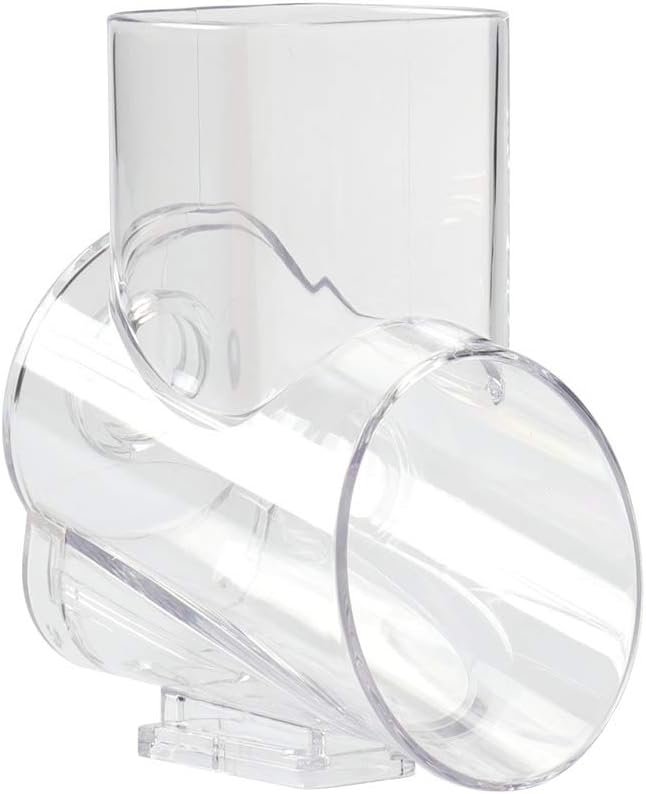 Ourokhome Rotary Cheese Grater Attachment Transparent Barrel