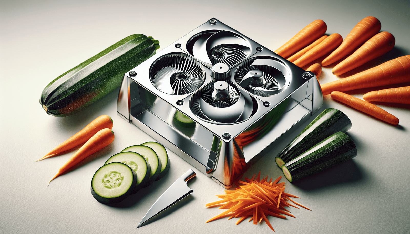 Pack of 4 Premium Blades for Brieftons 5-Blade Spiralizer (BR-5B-02), Brieftons 7-Blade Spiralizer, and Brieftons 10-Blade Spiralizer