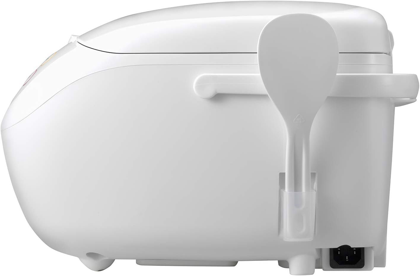 Panasonic 10 Cup (Uncooked) Rice Cooker with Fuzzy Logic and One-Touch Cooking for Brown Rice, White Rice, and Porridge or Soup – 1.8 Liter – SR-DF181 (White)