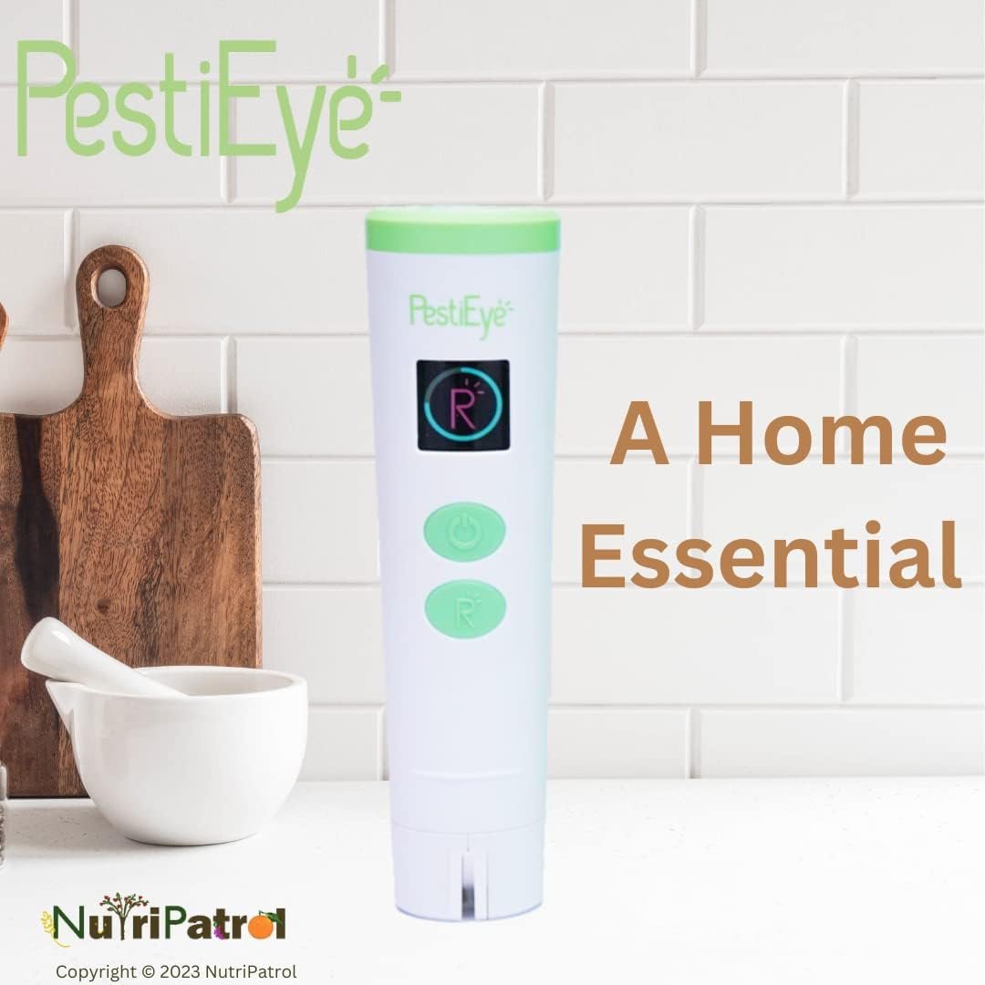 PestiEye - Pesticide Measurer Device for Washing Fruits  Vegetables, Perfect to use Before Fruit and Vegetable Wash, Blenders, Baby Food Makers, Baby Puree Makers, Food Processors, Salad Spinners, PestiEye - Pesticide Measurer Device for Washing Fruits  Vegetables, Perfect to use Before Fruit and Vegetable Wash, Blenders, Baby Food Makers, Baby Puree Makers, Food Processors, Salad Spinners,