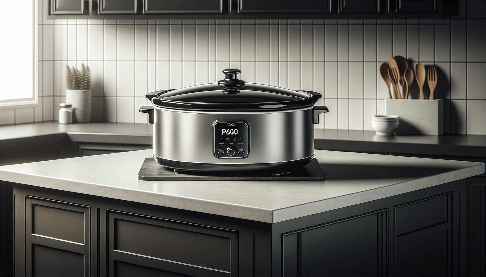 Plata Flat Base 6 quarts Slow Cooker, P600