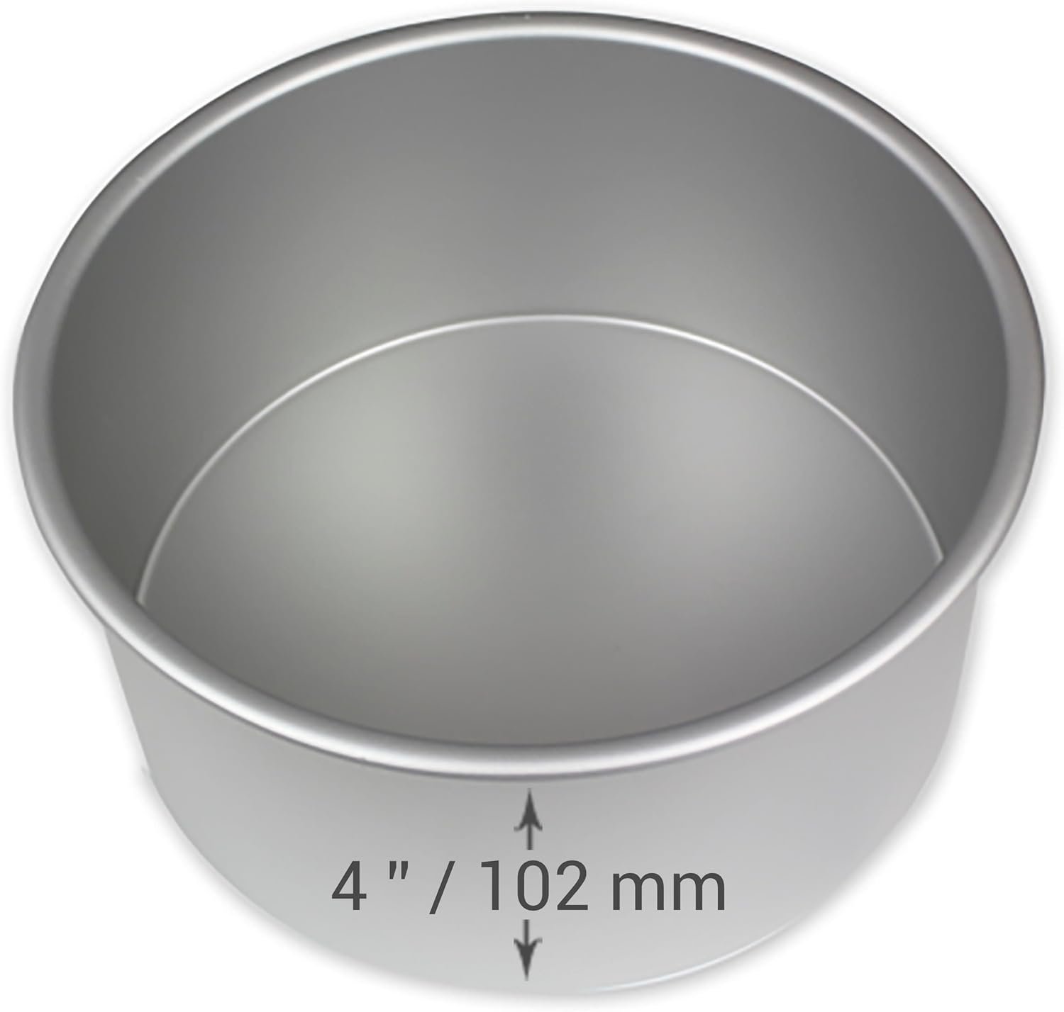 PME Professional Aluminum Baking Pan Round 7 x 4, Standard