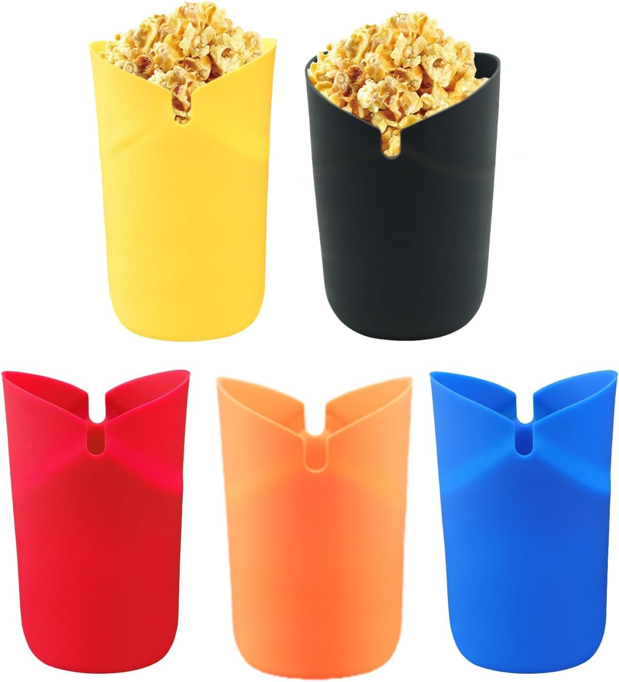 Popcorn Bowl, Microwave Popcorn Maker Bowl, Silicone Microwave Popcorn Popper with Lid, Collapsible Microwavable Bowl, No Oil Popcorn Maker, for Perfect, Fluffy Popcorn in Just Minutes Popcorn Bowl, Microwave Popcorn Maker Bowl, Silicone Microwave Popcorn Popper with Lid, Collapsible Microwavable Bowl, No Oil Popcorn Maker, for Perfect, Fluffy Popcorn in Just Minutes