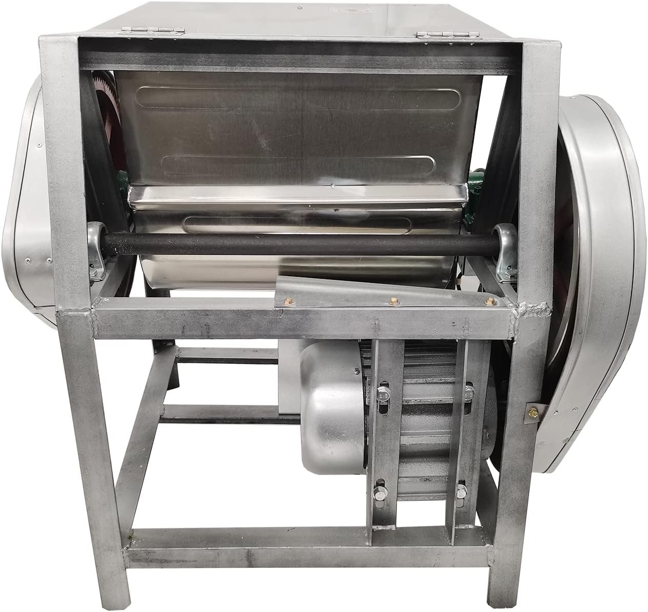 PreAsion Commercial Dough Mixer Machine, 15KG/30QT Stand Mixer Dough Kneading Machine, Electric Flour Mixing Machine with 90 Degree Tilt Bowl, Heavy Duty Food Mixer for Restaurant, 110V