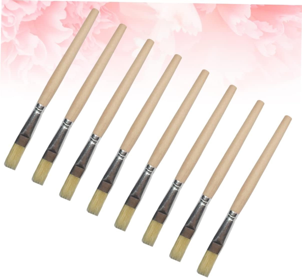 PRETYZOOM 12pcs Hair Brush Fabric Storage Bins Brush for Fine Hair Kitchen Cooking Brush Barbecue Tools Basting Brush Oil Painting Brush Pastry Brush Bamboo Wen Wan Abrader