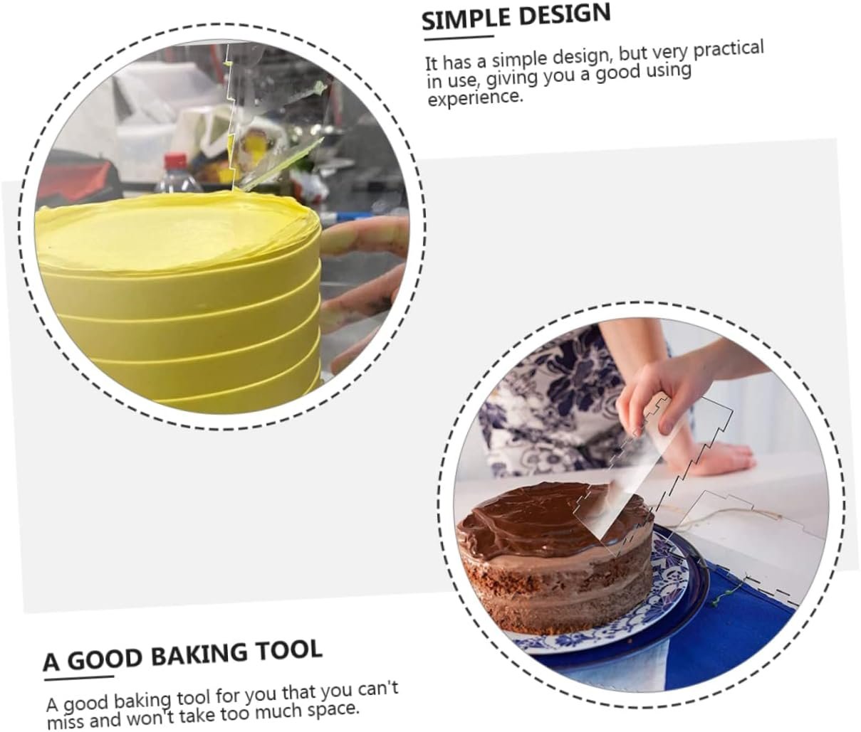 PRETYZOOM 18 Pcs Cake Scraper Baking Scraper Butter Scraper Kitchen Accessory Professional Styling Tools Cake Making Scraper Pastry Scraper Dough Scrapper Acrylic Frying Pan Bread re-usable PRETYZOOM 18 Pcs Cake Scraper Baking Scraper Butter Scraper Kitchen Accessory Professional Styling Tools Cake Making Scraper Pastry Scraper Dough Scrapper Acrylic Frying Pan Bread re-usable