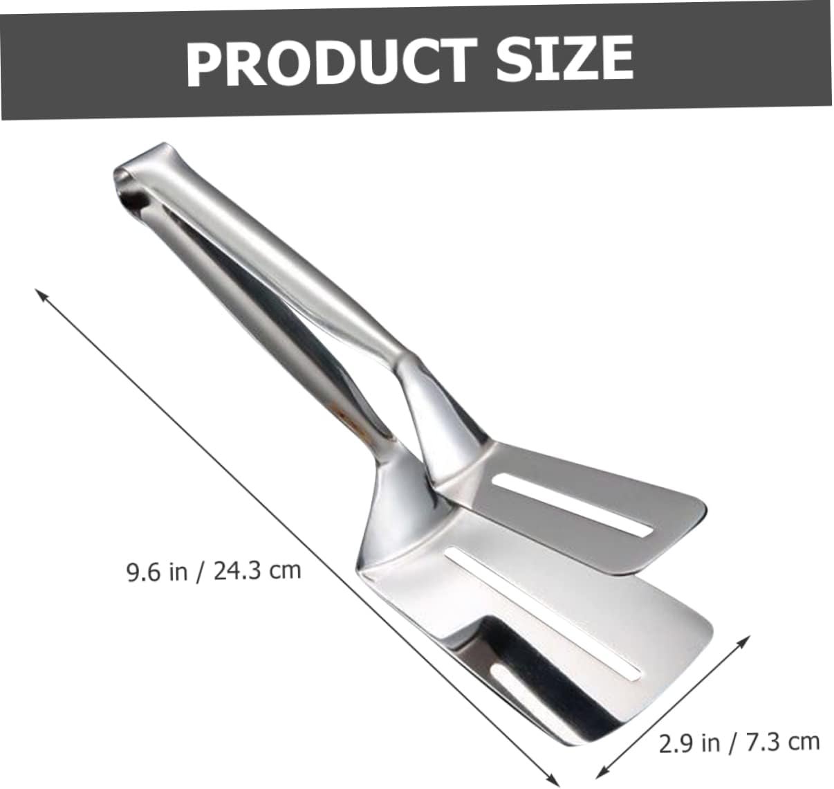 PRETYZOOM 4pcs Steak Tongs Non-stick Frying Pan Food Flip Tongs Metal Steak Spatula Cooking Bread Clamp Nonstick Spatula Turner Multitools Pie Spatula Egg Household Stainless Steel PRETYZOOM 4pcs Steak Tongs Non-stick Frying Pan Food Flip Tongs Metal Steak Spatula Cooking Bread Clamp Nonstick Spatula Turner Multitools Pie Spatula Egg Household Stainless Steel