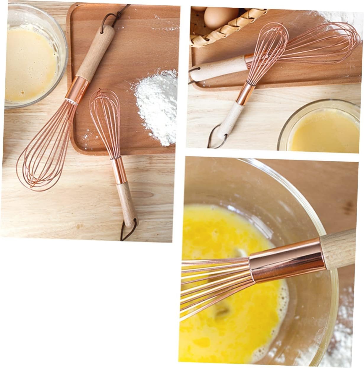 PRETYZOOM Egg Mixer Egg Whisk Balloon Egg Beater Kitchen Tool Blending Whisk Kitchen Wire Whisk Hand Beater Sauce Gravy Whisk Household Mixers Manual To Rotate Wooden Egg Scramble PRETYZOOM Egg Mixer Egg Whisk Balloon Egg Beater Kitchen Tool Blending Whisk Kitchen Wire Whisk Hand Beater Sauce Gravy Whisk Household Mixers Manual To Rotate Wooden Egg Scramble