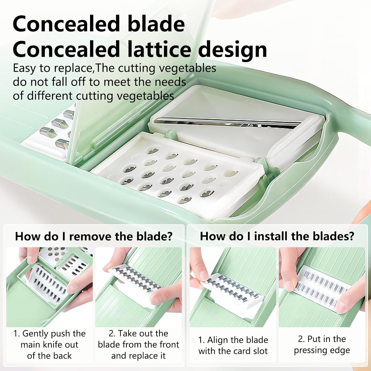 Professional Mandoline Slicer for Kitchen-7in1 Multi Functional Food Chopper Vegetable Cutter with Container, Adjustable Veggie Slice1 Cheese Grater Grinder with 7 Blades With storage box. Professional Mandoline Slicer for Kitchen-7in1 Multi Functional Food Chopper Vegetable Cutter with Container, Adjustable Veggie Slice1 Cheese Grater Grinder with 7 Blades With storage box.