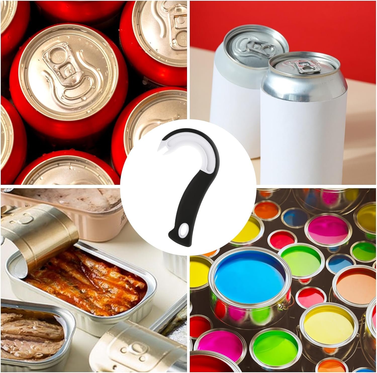 Pull Tab Can Opener Ergonomic Pop Top Can Opener Tool J Shape Handy Ring Pull Can Opener Aid for Seniors Easy Tab Opener for Cans Soda Beer Tin Can Cat Food Hand Can Opener for Arthritis Pull Tab Can Opener Ergonomic Pop Top Can Opener Tool J Shape Handy Ring Pull Can Opener Aid for Seniors Easy Tab Opener for Cans Soda Beer Tin Can Cat Food Hand Can Opener for Arthritis