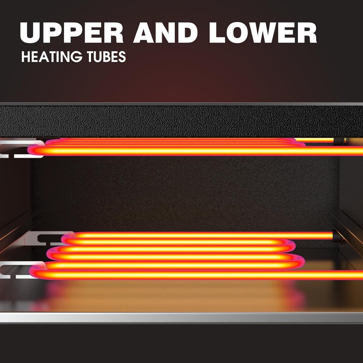 PYY Electric Pizza Oven Indoor Countertop Pizza Oven Commercial Pizza Maker Machine for Home with Timer Stainless Steel Pizza Cooker