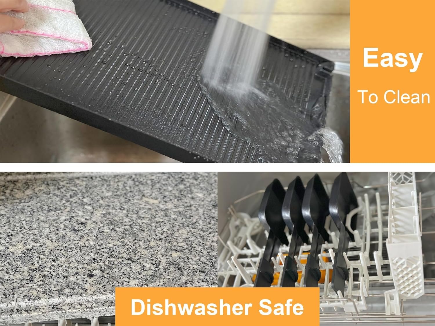 Raclette Table Grill Portable 3 in 1 Korean Barbecue BBQ Grill Electric Indoor Grill with Non-Stick Reversible Grilling Plate  Cooking Stone for Steak 1400W Raclette Grill for 8 Person, Black