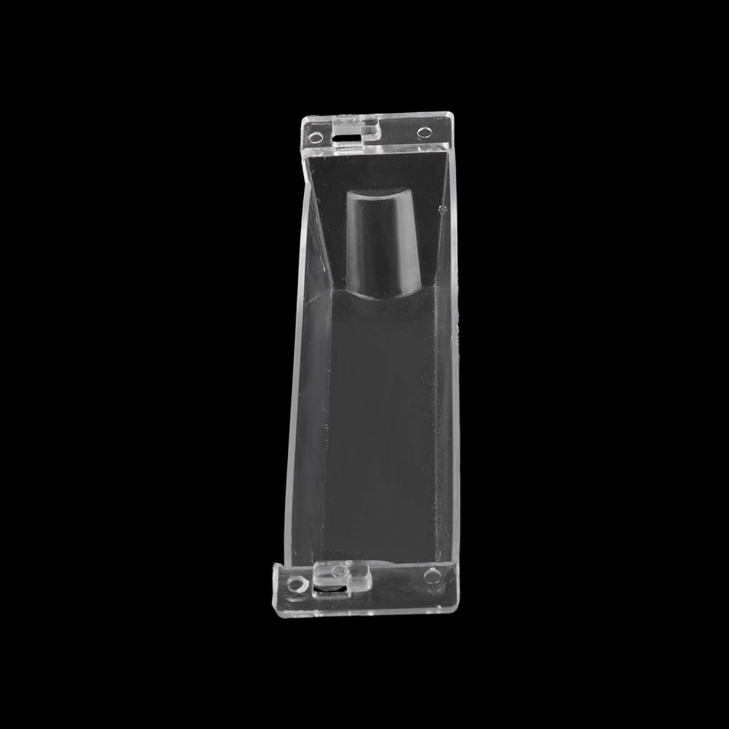 RDEXP Transparent Rectangle Range Hood Oil Collection Grease Cup with Hook 15.5x3.8cm