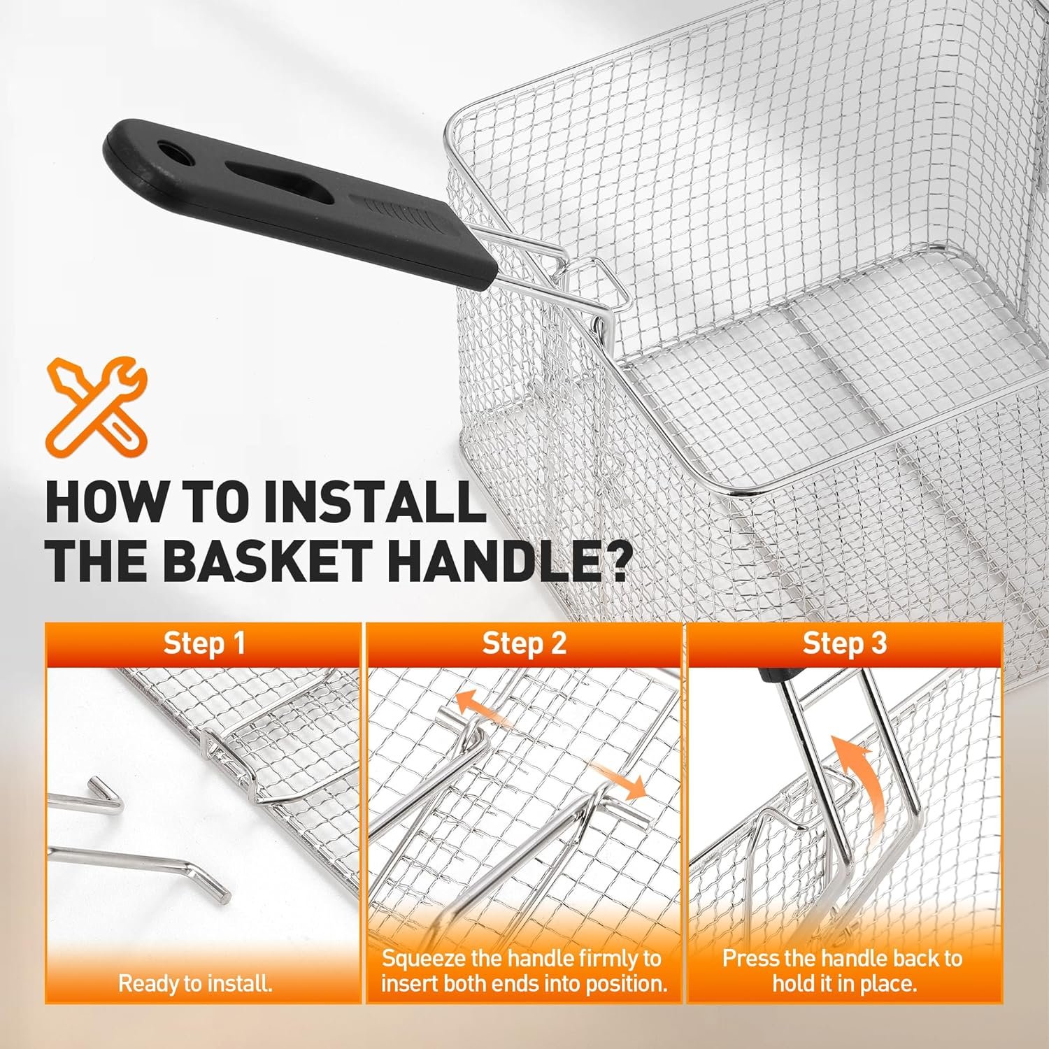 Rengue Commercial Deep Fryer 10.57QT x 2 Large Electric Deep Fryer with 2 Baskets and 2 Lids Countertop Fryer with Constant Temperature Control System for Restaurant and Home Use 3400W Rengue Commercial Deep Fryer 10.57QT x 2 Large Electric Deep Fryer with 2 Baskets and 2 Lids Countertop Fryer with Constant Temperature Control System for Restaurant and Home Use 3400W
