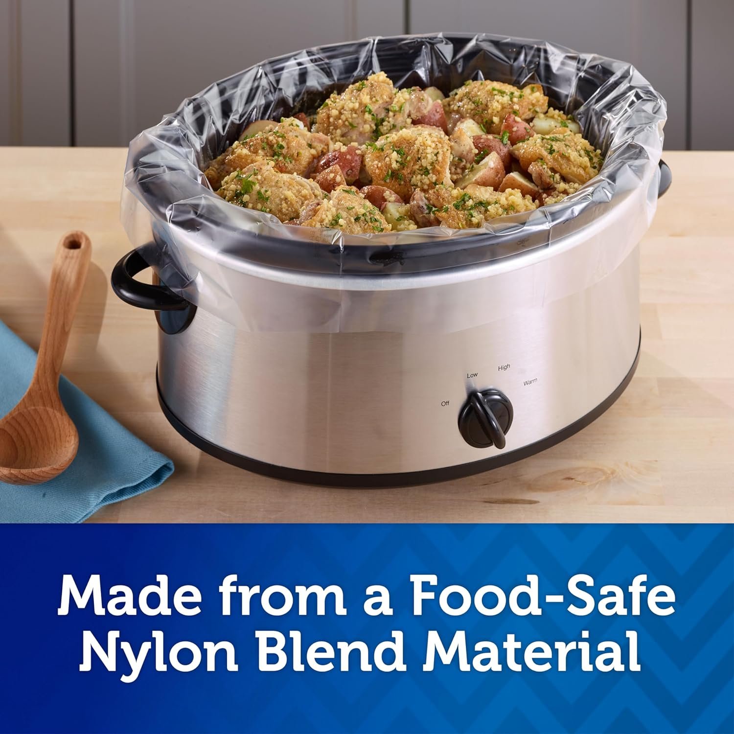 Reynolds Kitchens Slow Cooker Liners, Regular (Fits 3-8 Quarts), 20 Count Reynolds Kitchens Slow Cooker Liners, Regular (Fits 3-8 Quarts), 20 Count