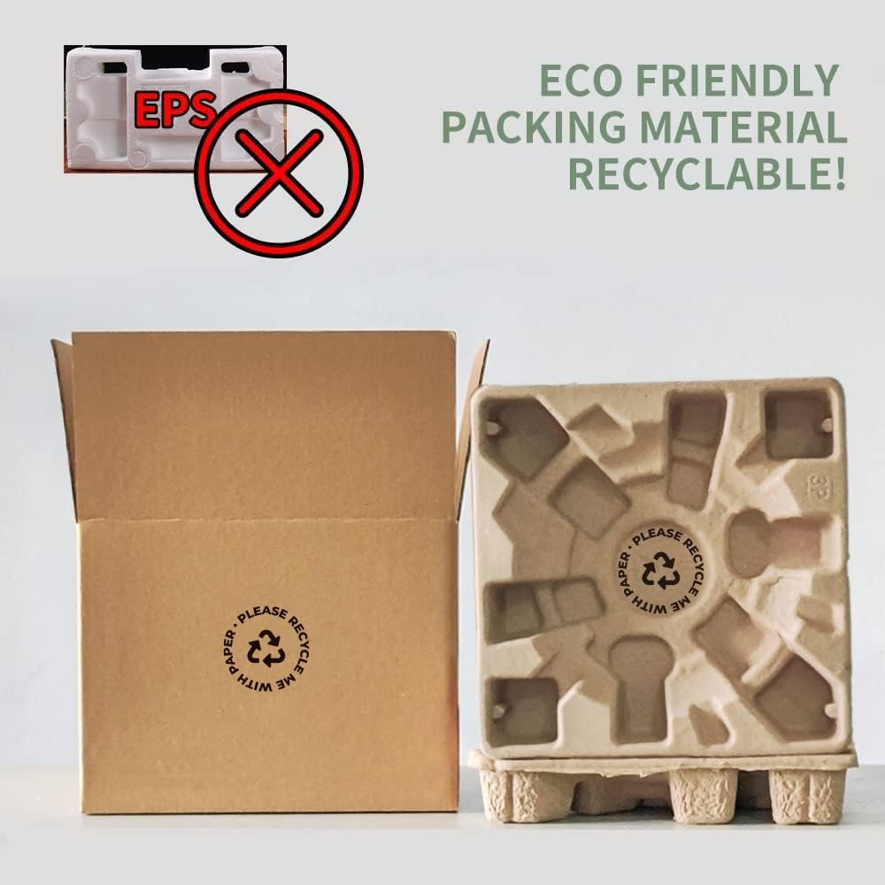 Rice Cooker 1.8L Grains,Oatmeal,Cereals Cooker,Rice Warmer Steamer,Large Rice Cooker Removable Nonstick Pot,Full View Glass Lid,White…