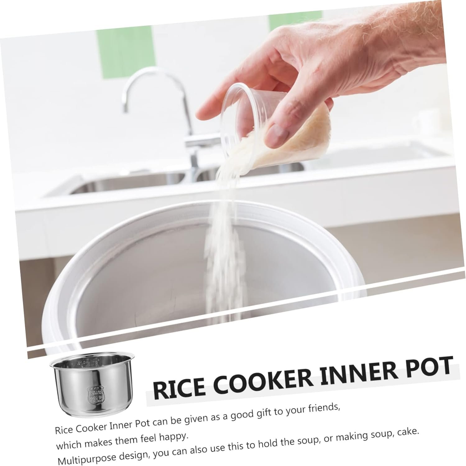 Rice Cooker Liner Kitchen Supplies Stainless Steel Household