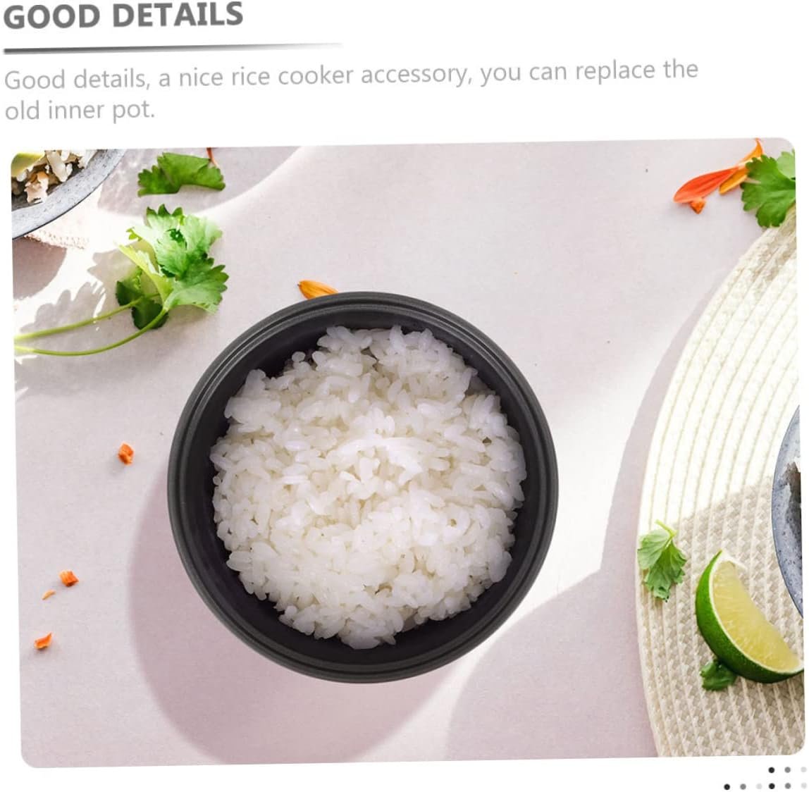 Rice Cooker Liner Rice Cookeware Non Stick Inner Pot Slow Cooker Alloy Kitchenware Stainless Steel Mixing Bowls Cooking Pot Container Indoor Non Stick Pan Aluminum Alloy Rice Cooker Liner Rice Cookeware Non Stick Inner Pot Slow Cooker Alloy Kitchenware Stainless Steel Mixing Bowls Cooking Pot Container Indoor Non Stick Pan Aluminum Alloy