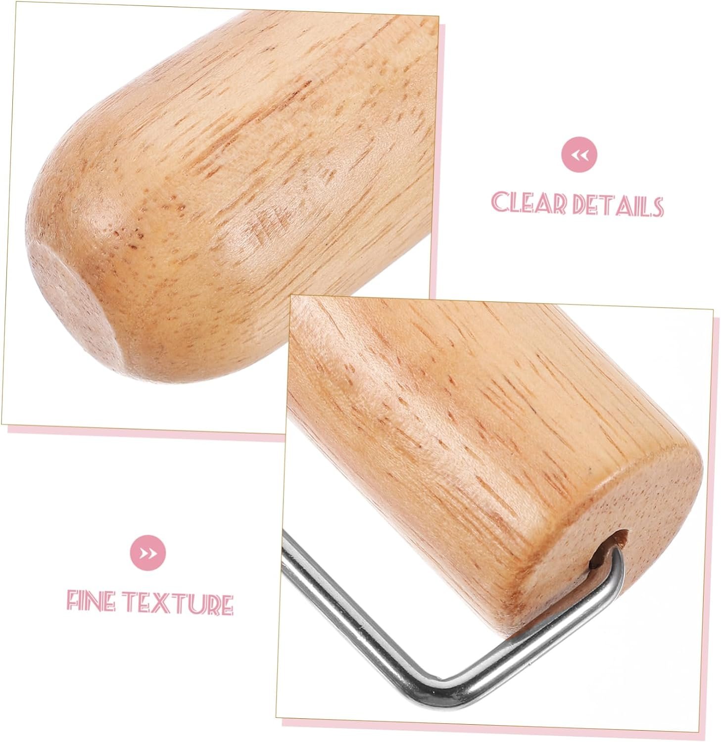 Rolling Pin Biscuit Wood Dough