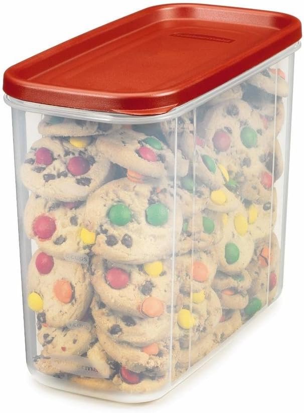 Rubbermaid 16-Cup Dry Food Container (Pack of 2), Clear