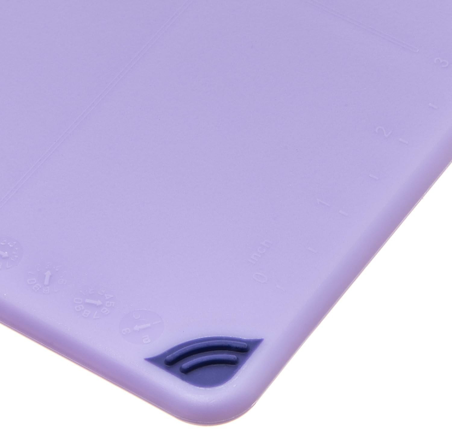 San Jamar Saf-T-Grip Plastic Cutting Board with Safety Hook, 9 x 12 x 0.375, White