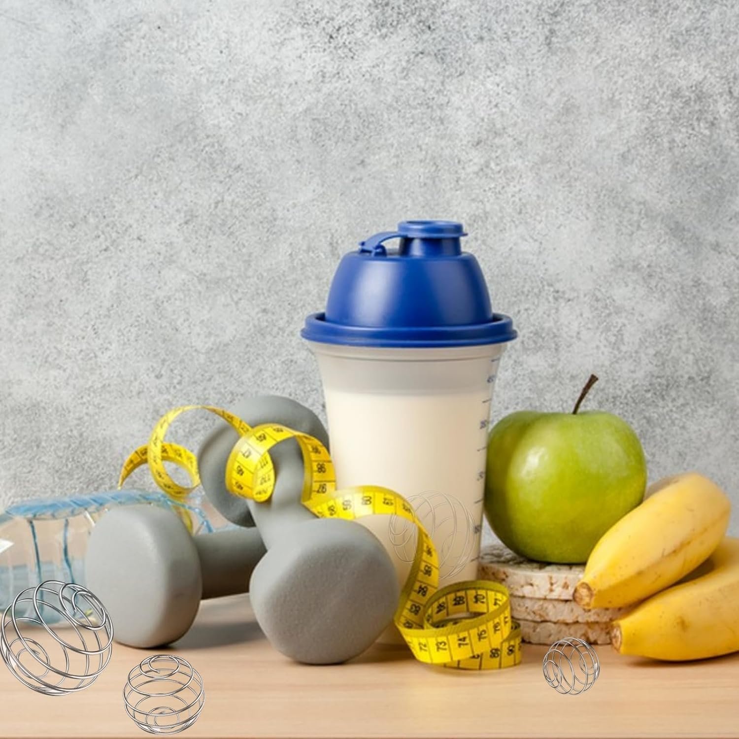 Shaker Balls, 8PCS 304 Stainless Steel Mixing Balls for Protein Shakes Formula, Blender Balls for Mixer Bottles Shaker Balls, 8PCS 304 Stainless Steel Mixing Balls for Protein Shakes Formula, Blender Balls for Mixer Bottles