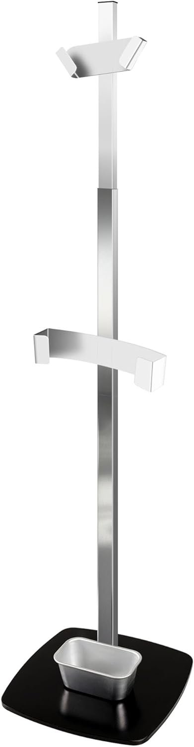 SHANGPEIXUAN Stainless steel Pizza Peel Rack with Heavy Duty Metal Base Total height 70 Stand Single Sided Pizza Oven Accessories Tool Rack No Pizza Tools