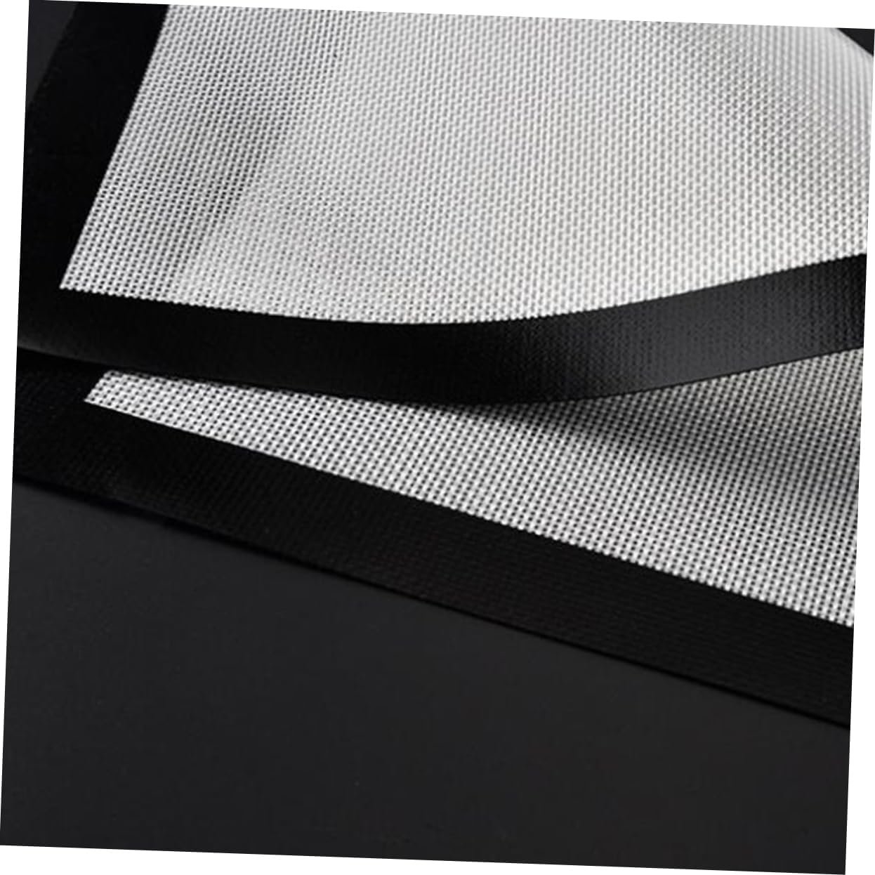 Silicone Baking Mats Liners for Air Fryer Macaron Baking Mat Glass Fiber Baking Mat Glass Baking Dish Oven Pad Glass Bakeware Non Stick Pad