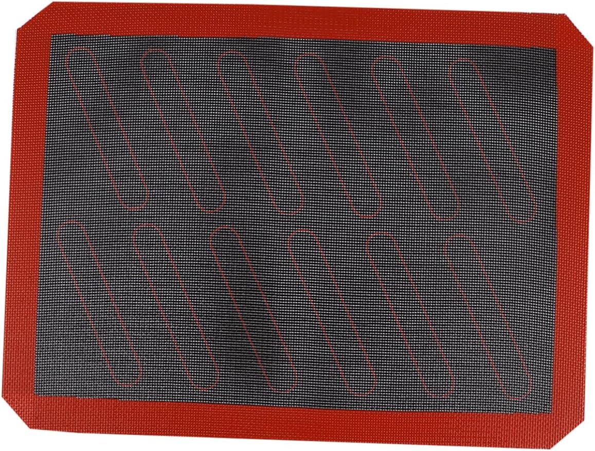 Silicone Baking Mats Microwave Turntable Mat Pan Liner Trivet Pad Non Stick Silicon Liners Food Oven Mat Table Placemat Macaroons Baking Mat Silicone Oven Mat Non Stick Pad Puffs