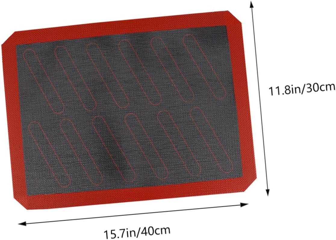Silicone Baking Mats Microwave Turntable Mat Pan Liner Trivet Pad Non Stick Silicon Liners Food Oven Mat Table Placemat Macaroons Baking Mat Silicone Oven Mat Non Stick Pad Puffs