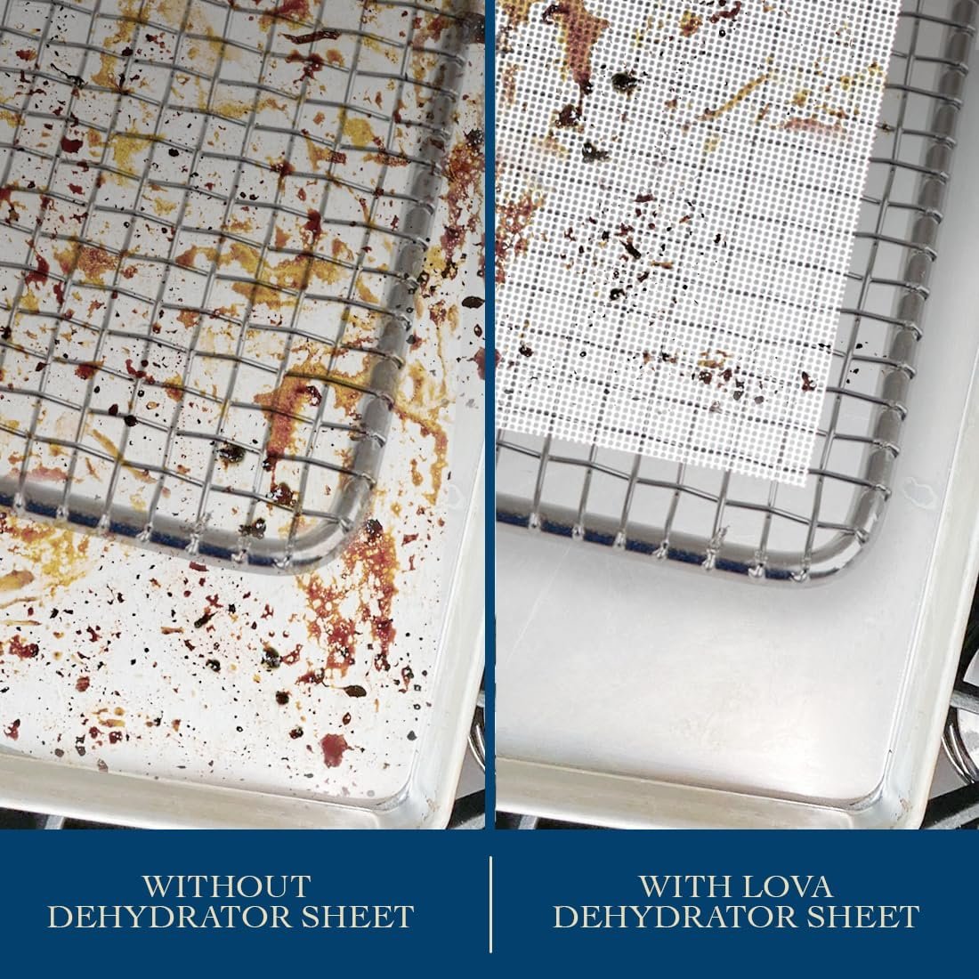 Silicone Dehydrator Sheets (12 Pack) Dehydrator Accessories for Cosori Dehydrator, Excalibur, Magic Mill Dehydrator - Fine Mesh Dehydrator Trays - Dehydrator Mats, Jerky, Fruit and More! Silicone Dehydrator Sheets (12 Pack) Dehydrator Accessories for Cosori Dehydrator, Excalibur, Magic Mill Dehydrator - Fine Mesh Dehydrator Trays - Dehydrator Mats, Jerky, Fruit and More!