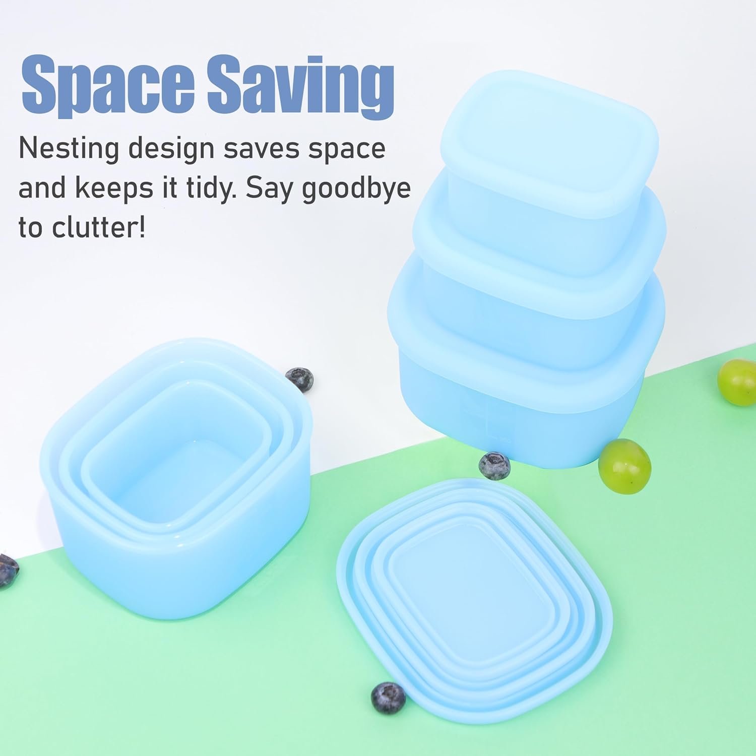 silicone-food-storage-containers-with-airtight-lids-set-of-6-8oz-16oz-24oz-nesting-meal-prep-container-for-lunch-leftove - Cooking Appliance World