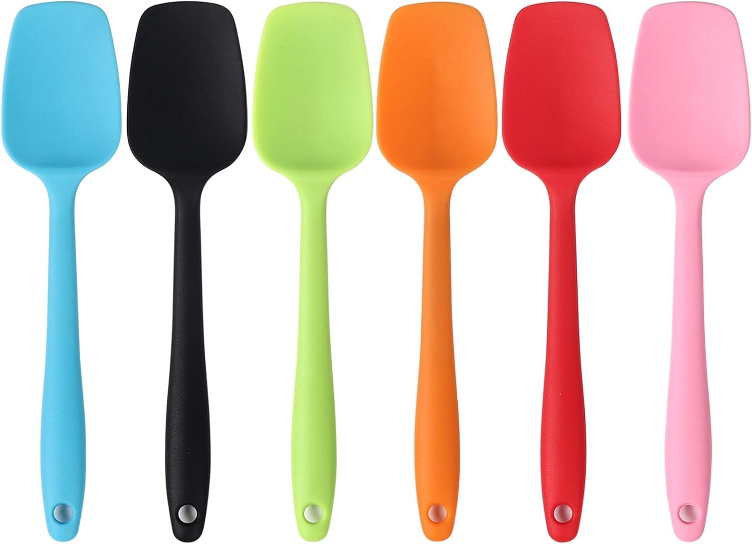 silicone-spatulas-106-inch-rubber-spoon-spatula-heat-resistant-one-piece-design-seamless-non-stick-spoonulas-flexible-sc - Cooking Appliance World
