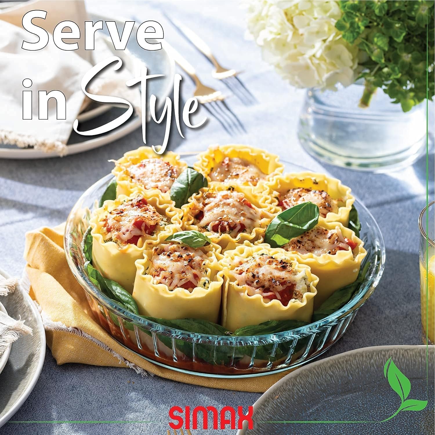 Simax Glass Pie Pan for Baking: Deep Round Pie Plate Dish Great For Apple, Pumpkin, Holiday Pies, etc. - Fluted Pie Holder - Oven Safe Tray - Borosilicate Glass Cake Tin - 10.25 Inch Large Diameter Simax Glass Pie Pan for Baking: Deep Round Pie Plate Dish Great For Apple, Pumpkin, Holiday Pies, etc. - Fluted Pie Holder - Oven Safe Tray - Borosilicate Glass Cake Tin - 10.25 Inch Large Diameter