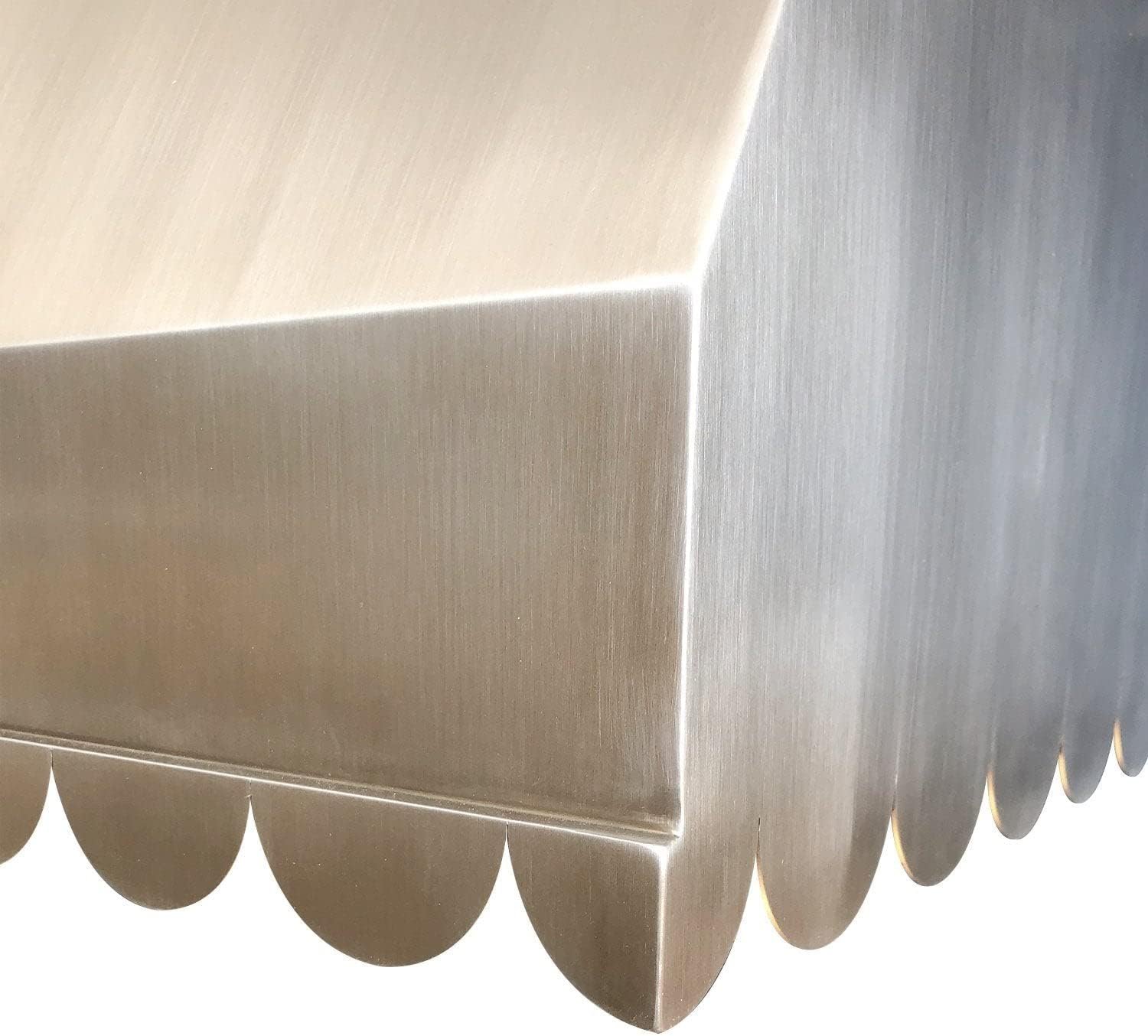 SINDA Handcrafted Stainless Steel Range Hood with Commercial Grade Hood SUS304 Vent with Liner and Fan Motor, Baffle Filter, High CFM, SRH32-CW4230R, 42Wx30H SINDA Handcrafted Stainless Steel Range Hood with Commercial Grade Hood SUS304 Vent with Liner and Fan Motor, Baffle Filter, High CFM, SRH32-CW4230R, 42Wx30H