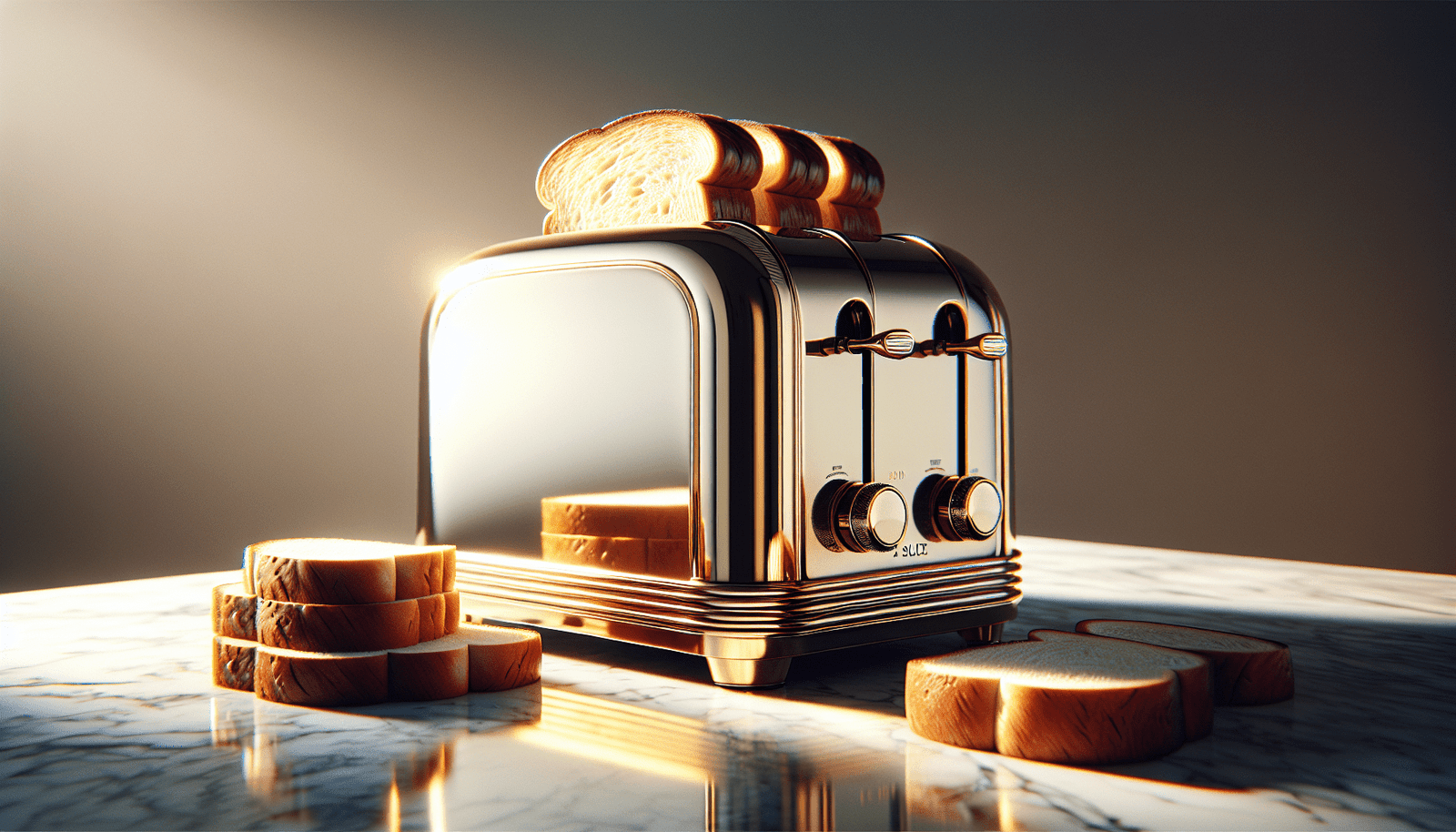 SMEG 2 Slice Retro Toaster (Gold) SMEG 2 Slice Retro Toaster (Gold)