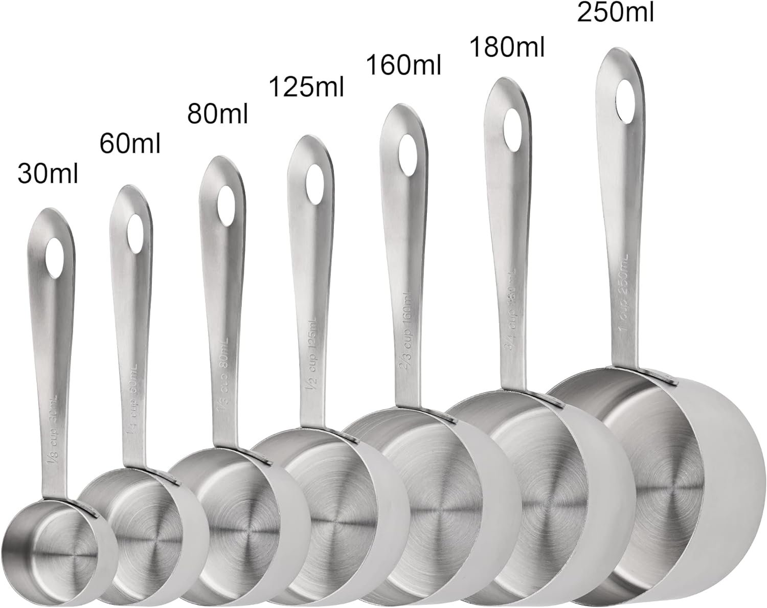 Smithcraft Measuring Cups and Spoons Set, 18/8 Measuring Cup Set, Stainless Steel Measuring Cups and Spoons, Metal Measuring Cups, 7 Kitchen Measure Cups 6 Measuring Spoons, Baking Measuring Set 13 Smithcraft Measuring Cups and Spoons Set, 18/8 Measuring Cup Set, Stainless Steel Measuring Cups and Spoons, Metal Measuring Cups, 7 Kitchen Measure Cups 6 Measuring Spoons, Baking Measuring Set 13