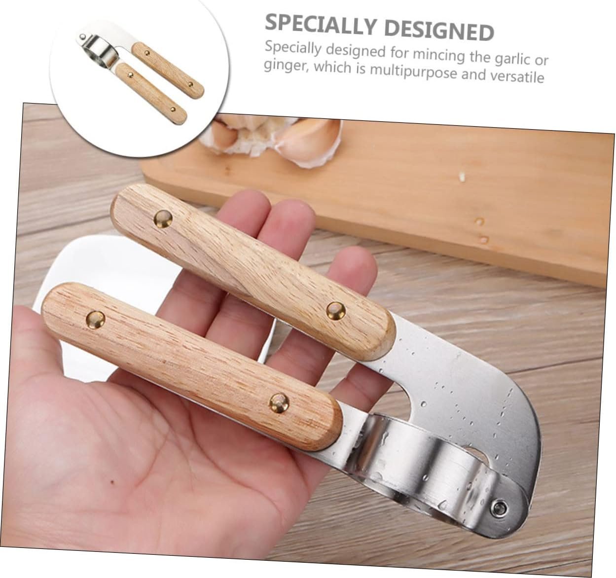 Stainless Steel Garlic Press Veggie Chopper Hand Tools Home Kitchen Gadget Onion Chopper Dicer Crushed Garlic Supply Mincer Meat Grinder Garlic Puree Machine Manual Aho Stainless Steel Garlic Press Veggie Chopper Hand Tools Home Kitchen Gadget Onion Chopper Dicer Crushed Garlic Supply Mincer Meat Grinder Garlic Puree Machine Manual Aho